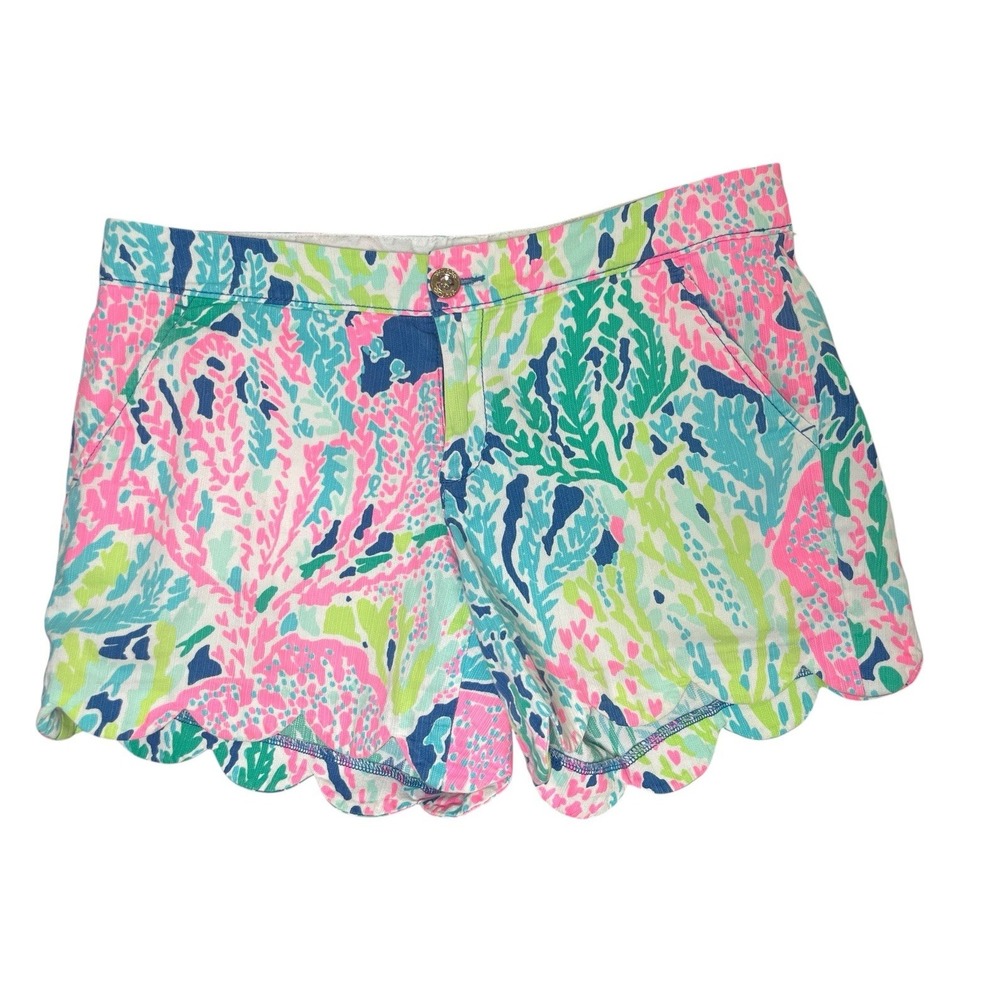 Lilly Pulitzer Womens Shorts, The Buttercup Shorts - Size 2